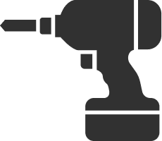 インパクトドライバーのイラスト