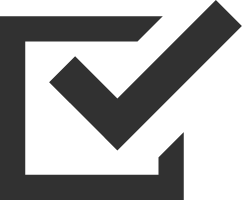 チェックのイラスト